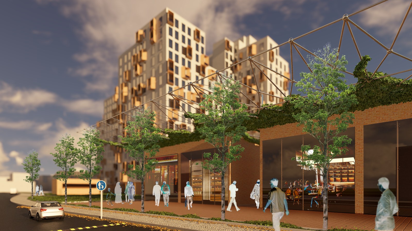 Paradigm Neighbourhood competition design — fourth place